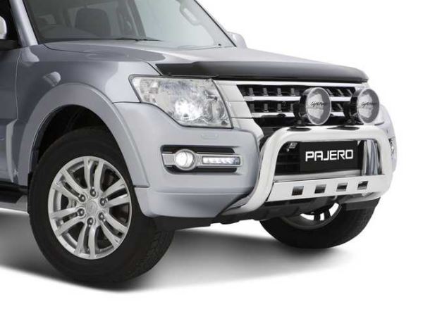 nx pajero nudge bar